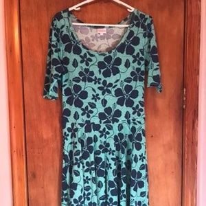 Lularoe Nicole Dress Large